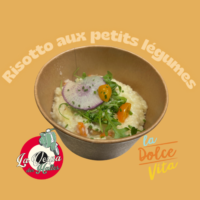 Risotto crémeux aux petits légumes