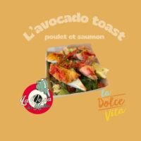 Avocado Toast Poulet/Saumon